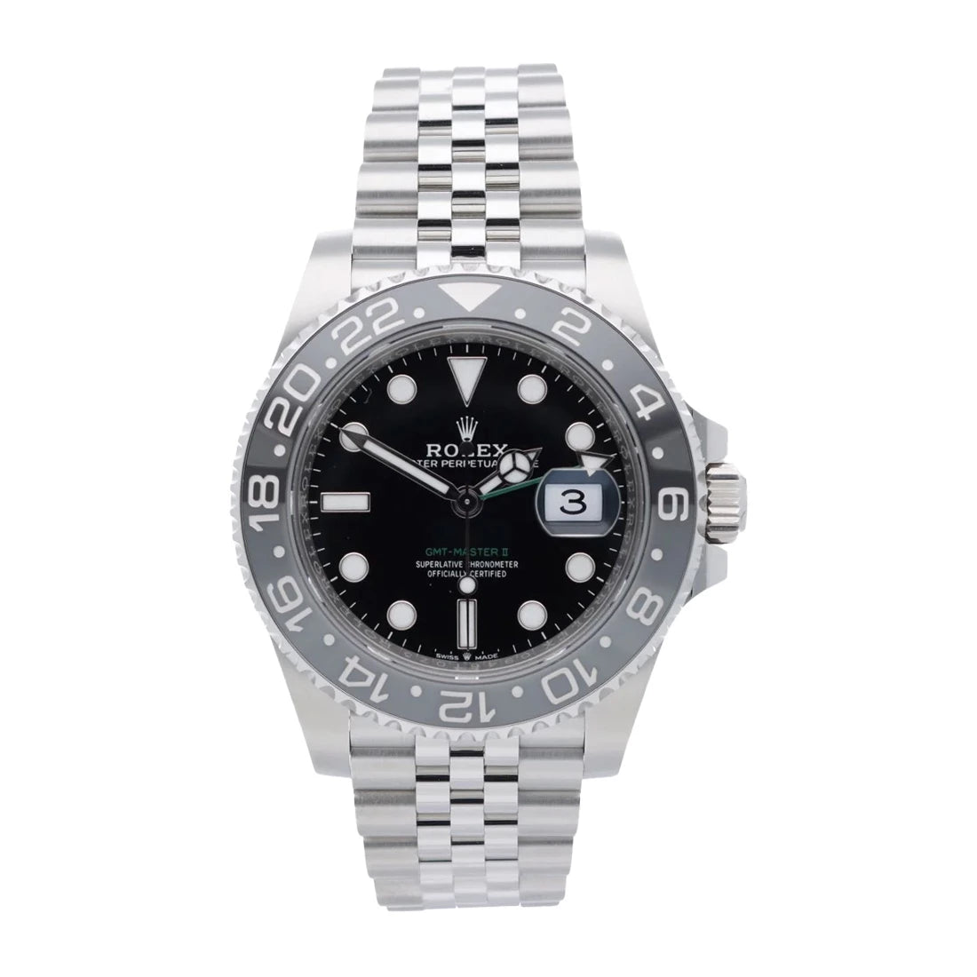 Rolex GMT II Automatik Schwarz