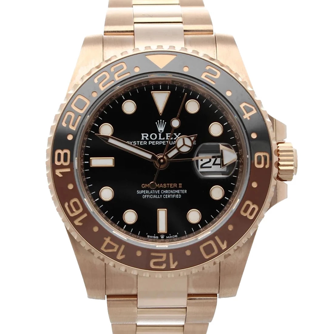 Rolex GMT II Automatik Schwarz