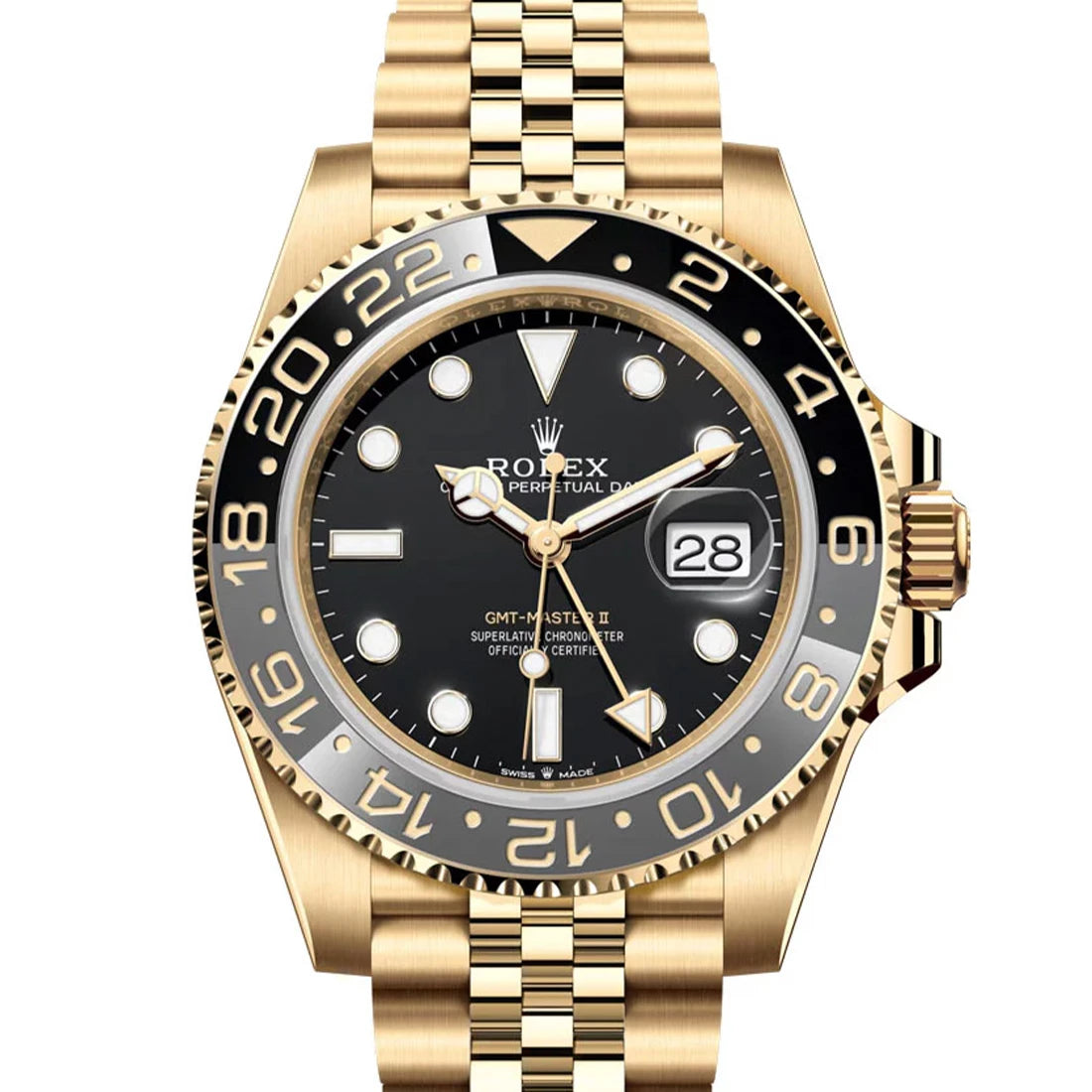 Rolex GMT II Automatik Schwarz
