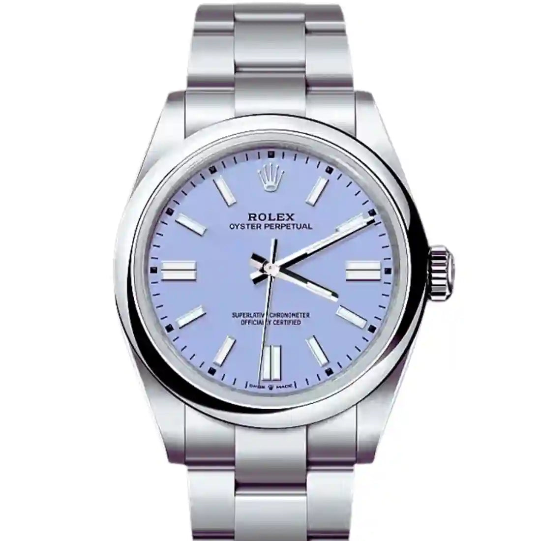 Rolex Oyster Perpetual Automatik Violett