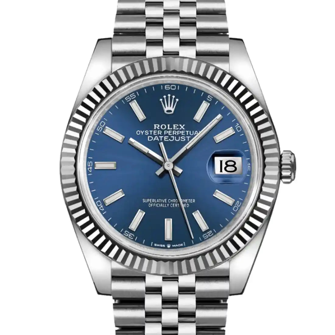 Rolex Datejust Blauw 41 mm