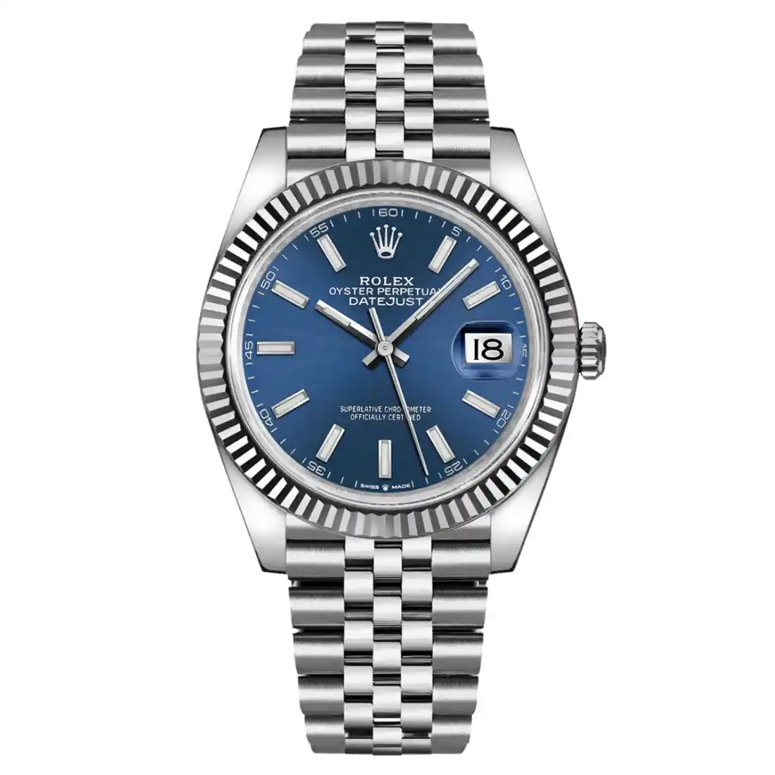 Rolex Datejust Blauw 41 mm