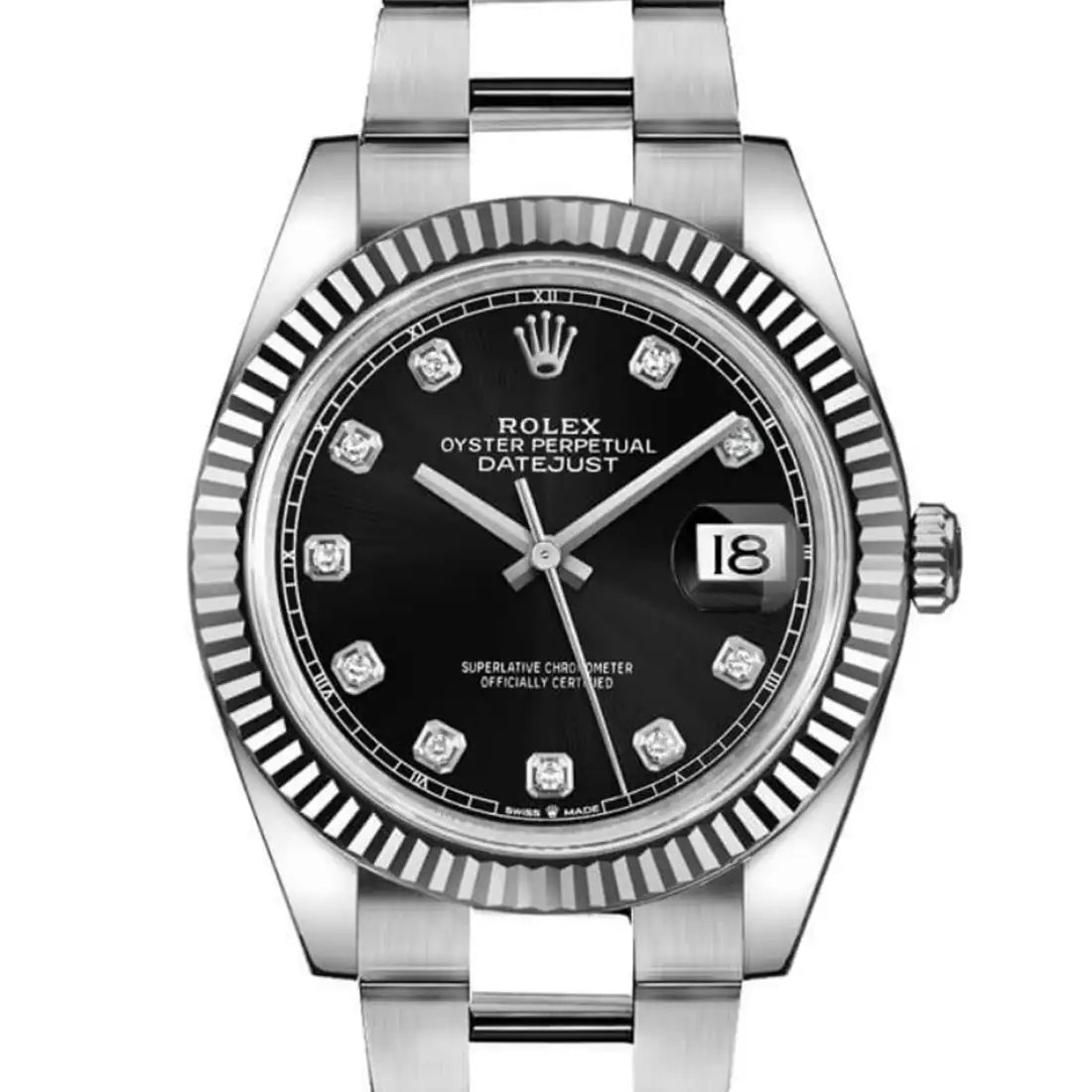Rolex Datejust Automatic Black 41mm