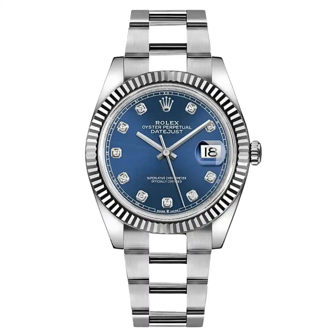 Rolex Datejust Blauw 41 mm
