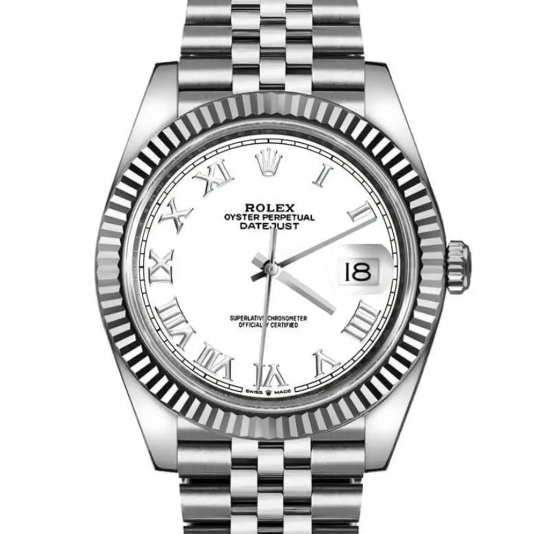 Rolex Datejust Automatic White 41mm