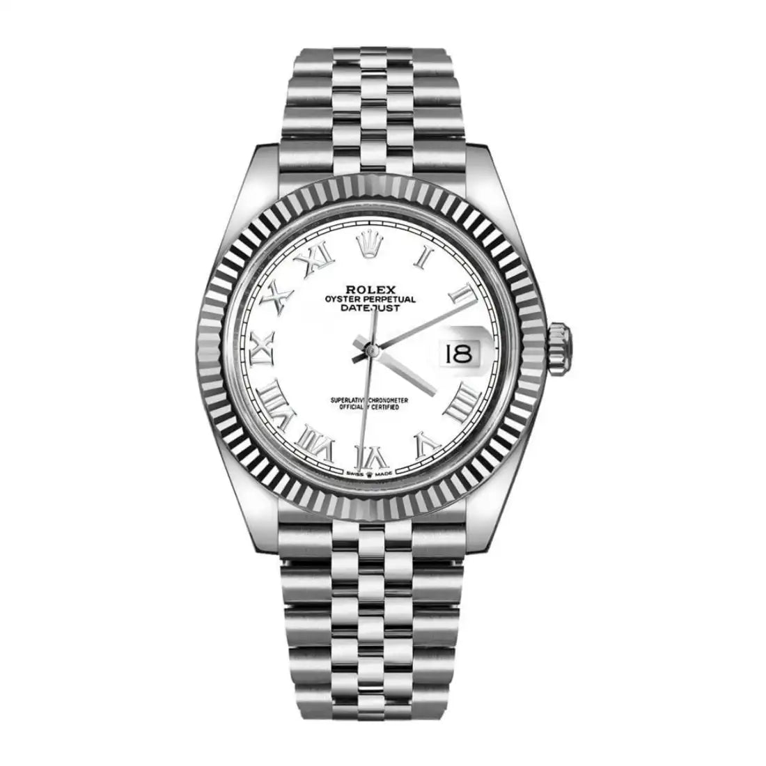 Rolex Datejust Automatic White 41mm