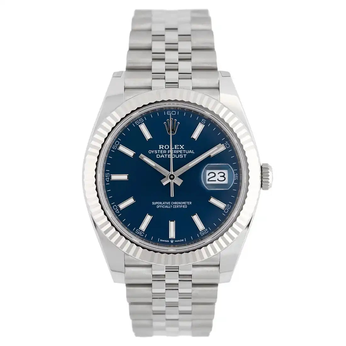 Rolex Datejust Blauw 41 mm