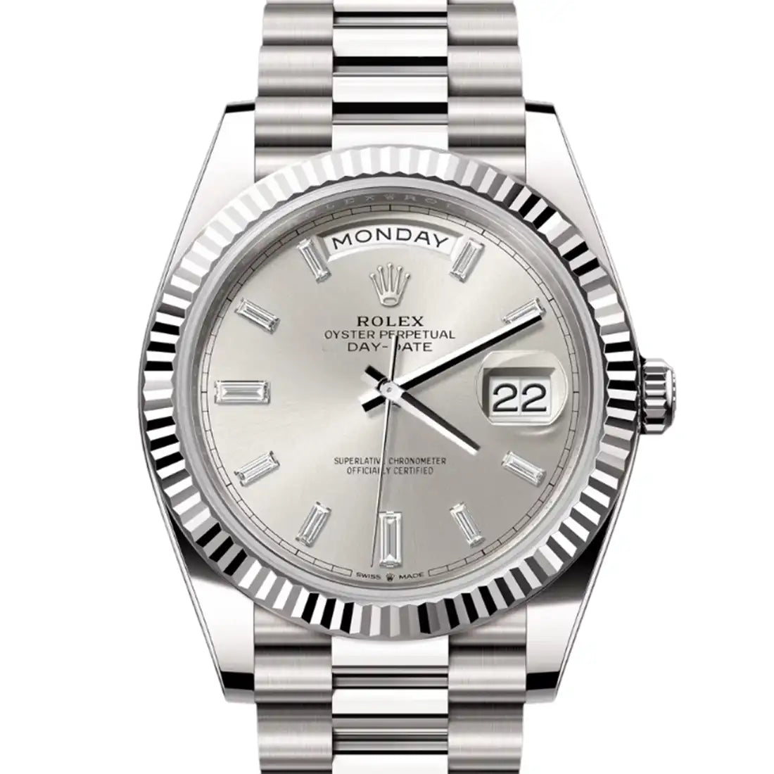 Rolex Day-Date Automatic Silver 40mm