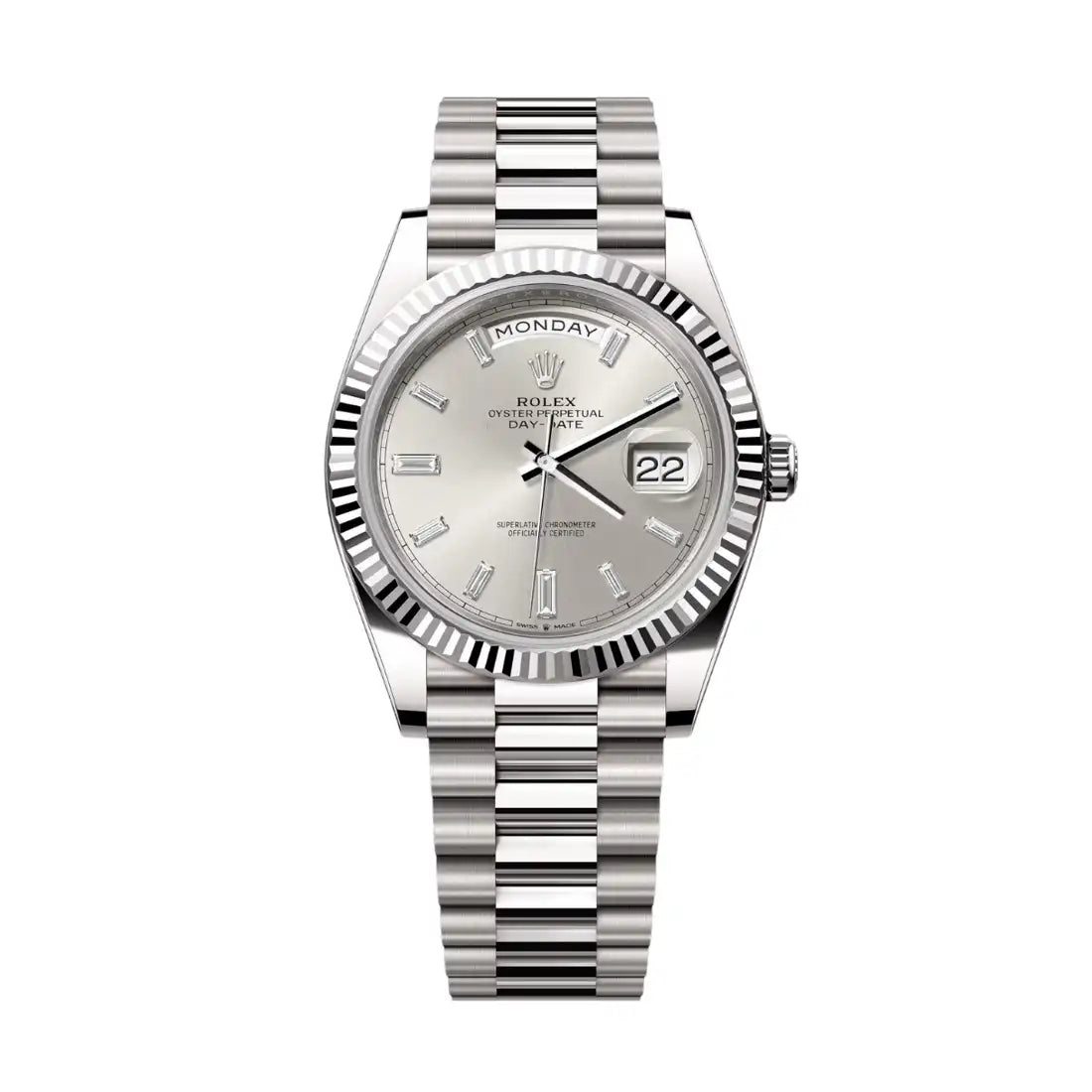 Rolex Day-Date Automatic Silver 40mm