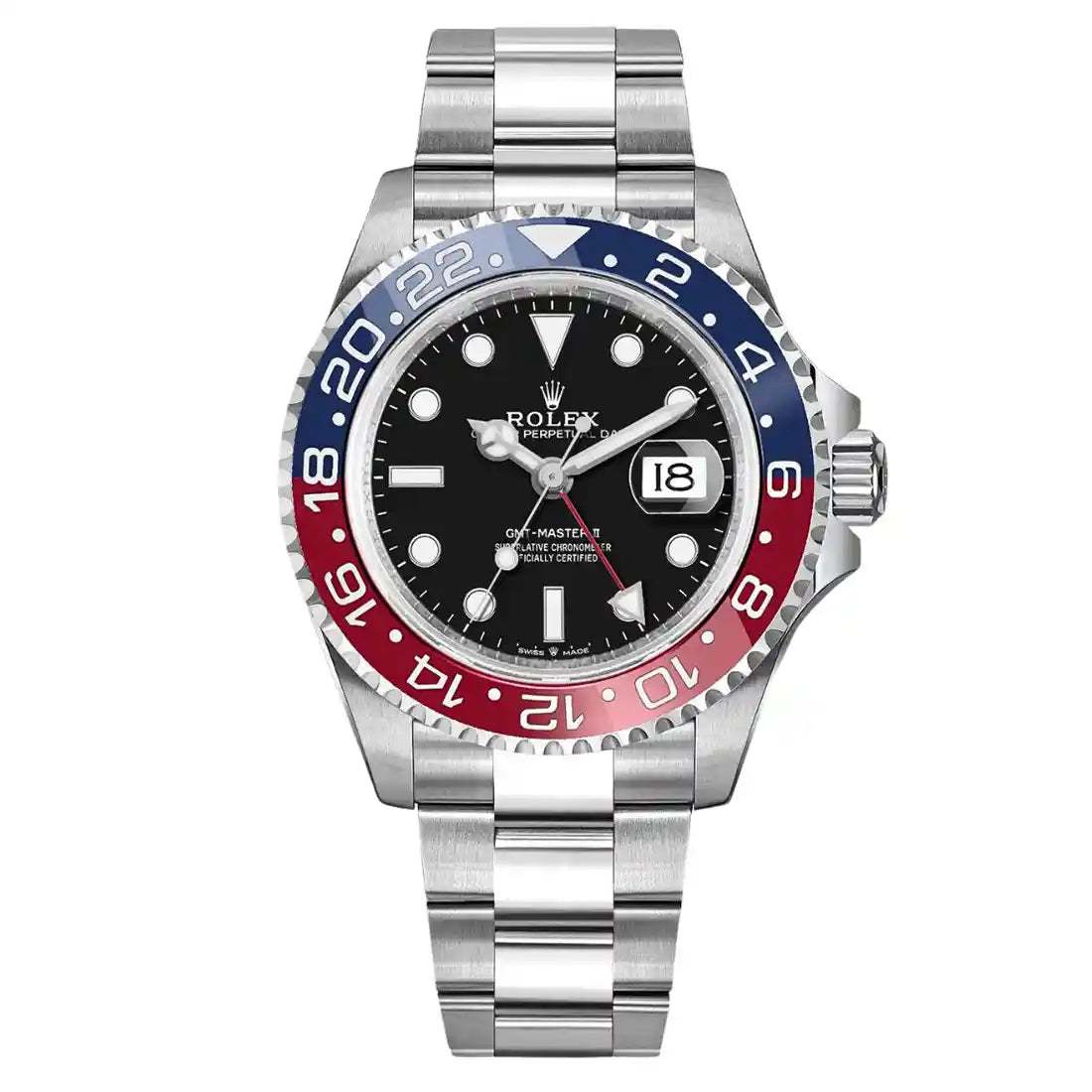 Rolex GMT II Automatik Schwarz