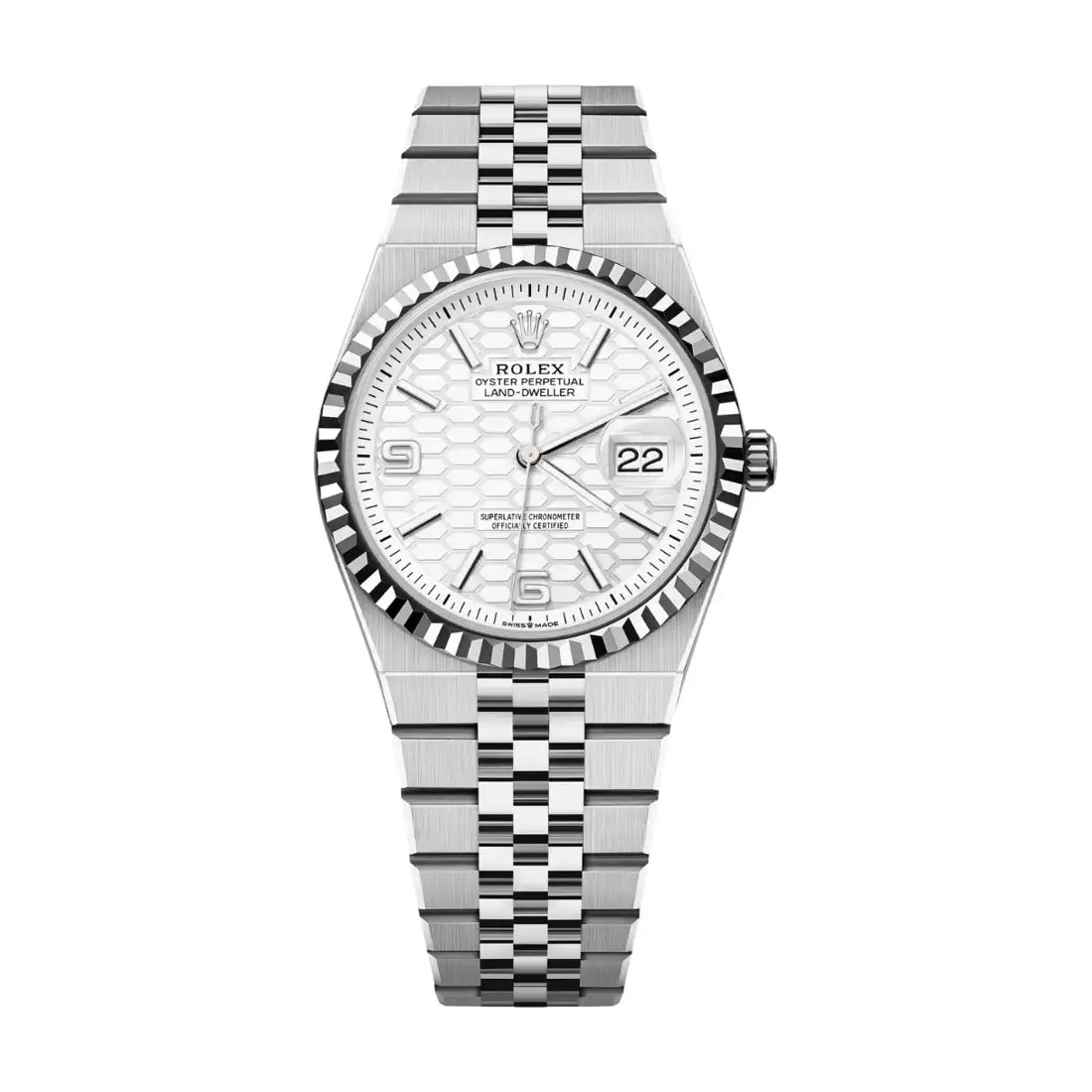 Rolex Land-Dweller Automatic White 36mm