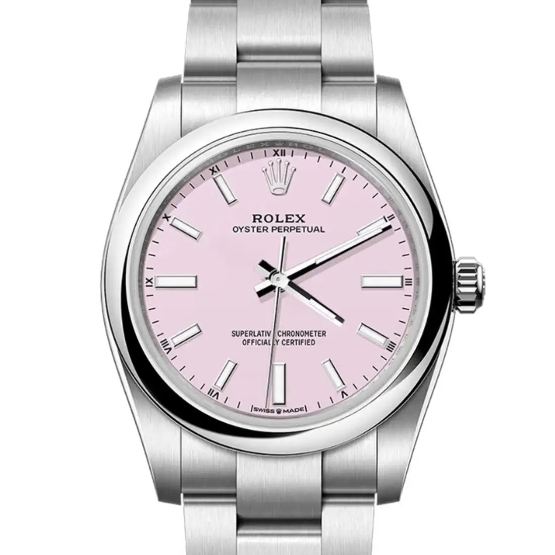 Rolex Oyster Perpetual Automatic Pink 34mm