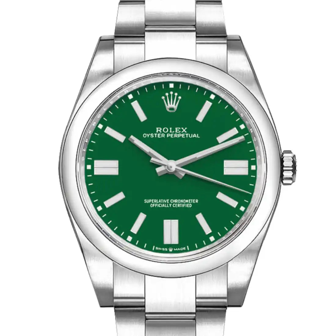Rolex Oyster Perpetual Automatic Groen 41 mm