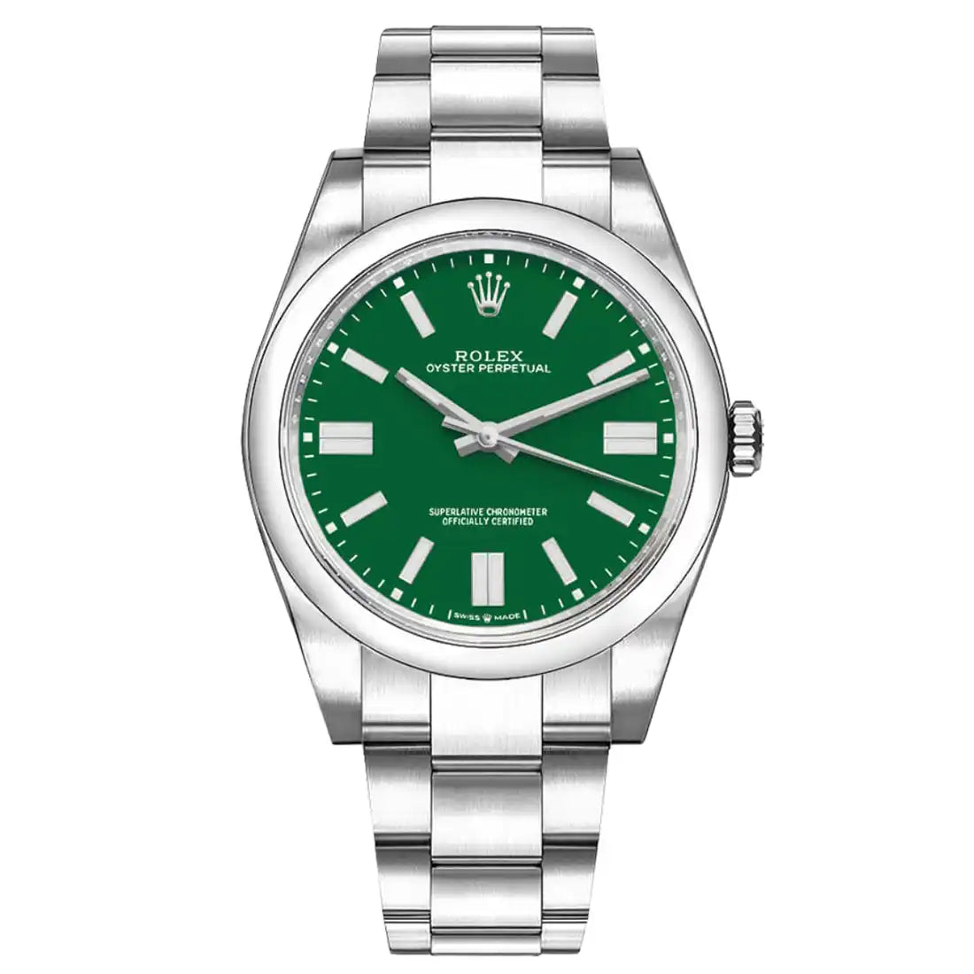 Rolex Oyster Perpetual Automatic Groen 41 mm