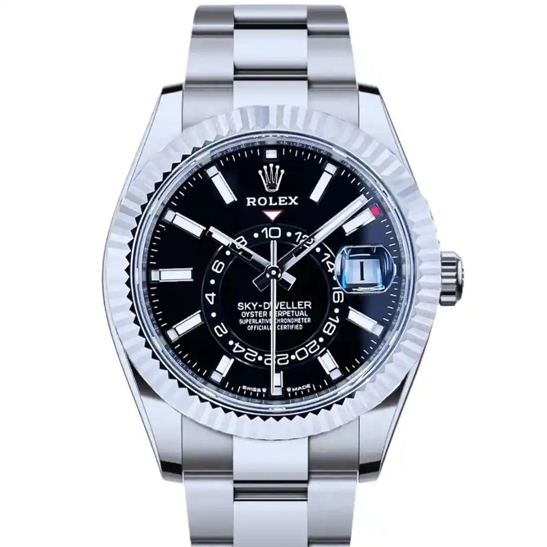 Rolex Sky-Dweller Automatic Zwart 42 mm