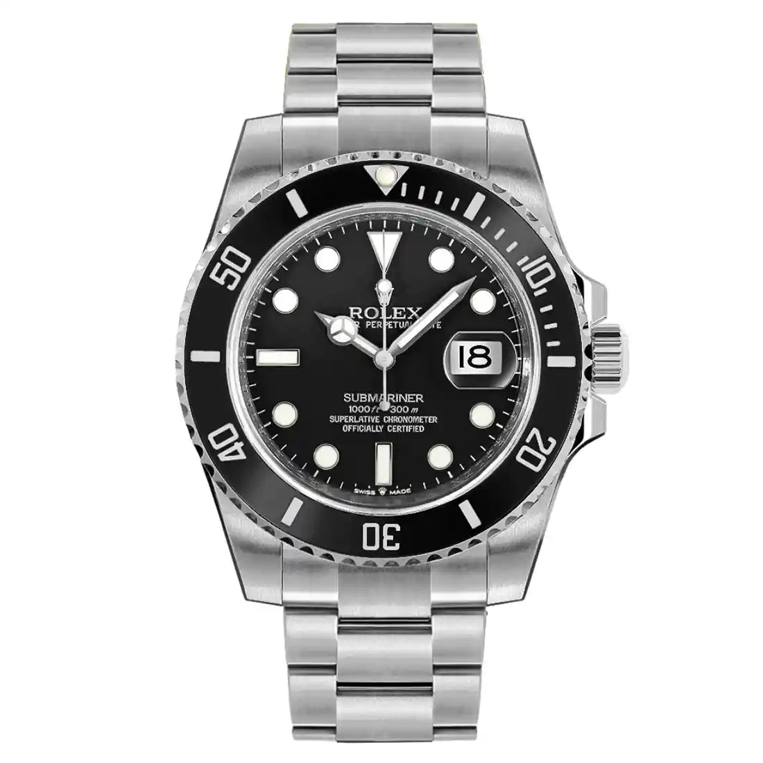 Rolex Submariner Automatik Schwarz