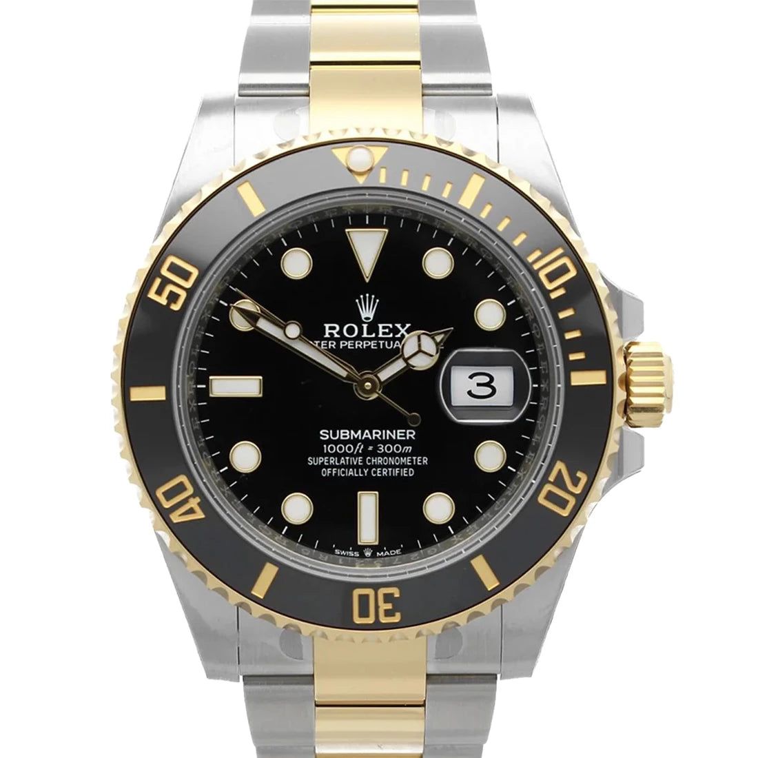 Rolex Submariner Automatik Schwarz