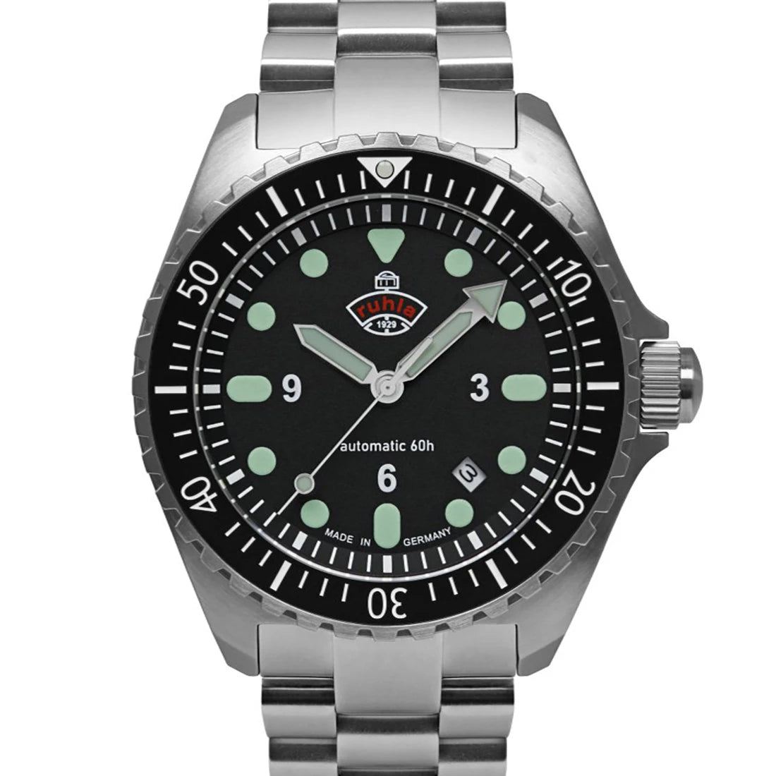 Ruhla NVA Kommando Minentaucher 4960M_SET Automatique Noir 43mm