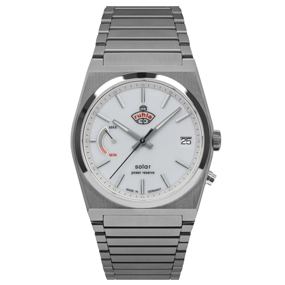 Ruhla Space Control 4640M Solaire Blanc 40mm