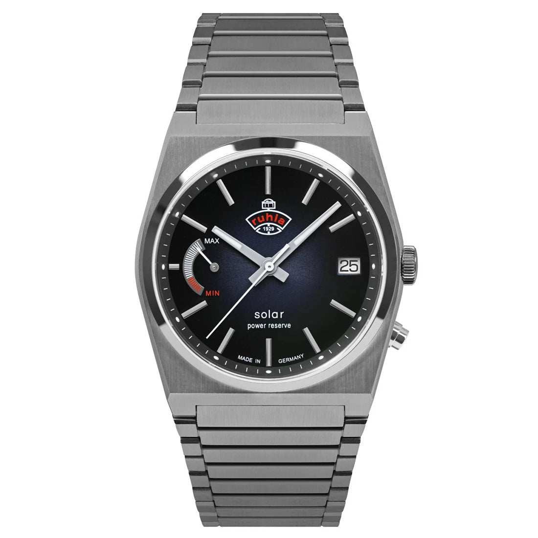 Ruhla Space Control 4640M Solaire Bleu 40mm