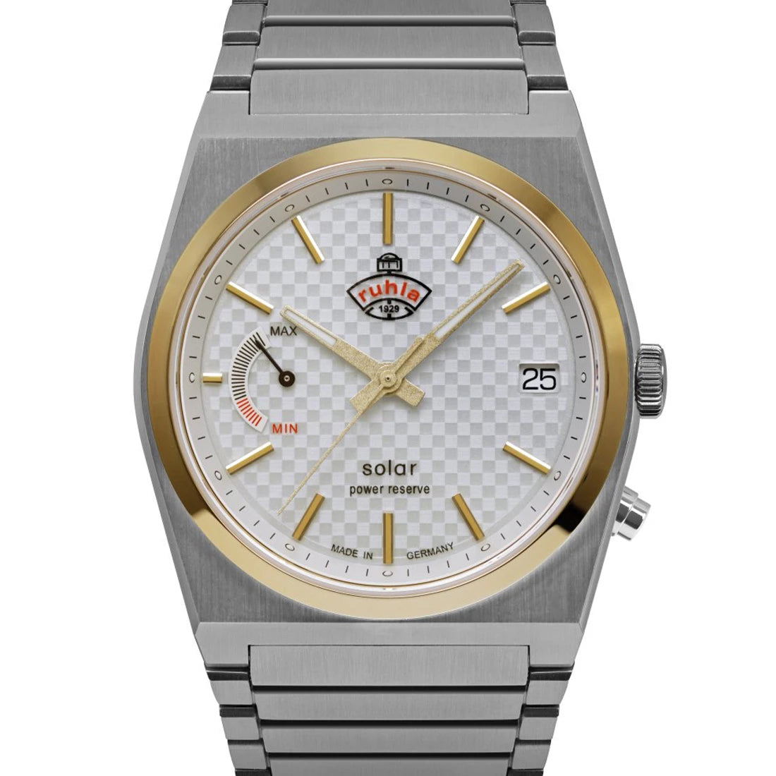 Ruhla Space Control 4642M Solaire Blanc 40mm