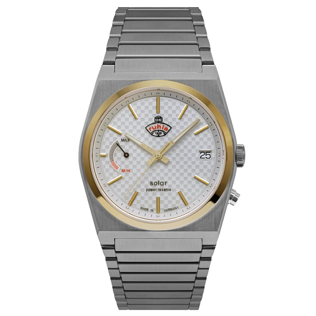 Ruhla Space Control 4642M Solaire Blanc 40mm