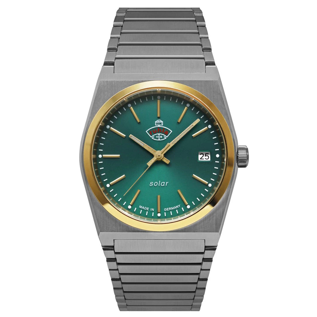 Ruhla Space Control 4643M Solaire Vert 36mm