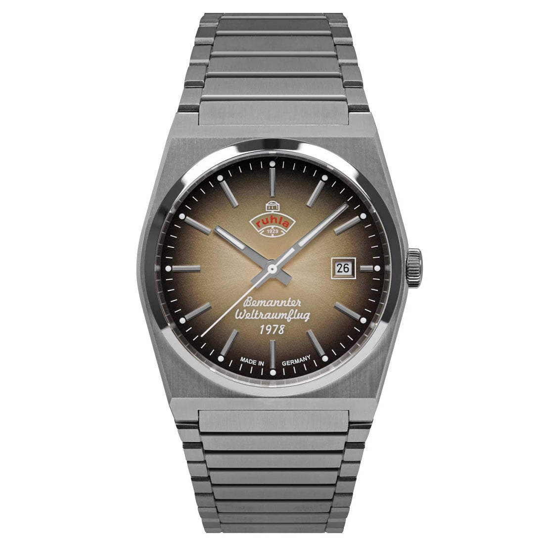 Ruhla Space Control 4660M Automatique Brun 40mm