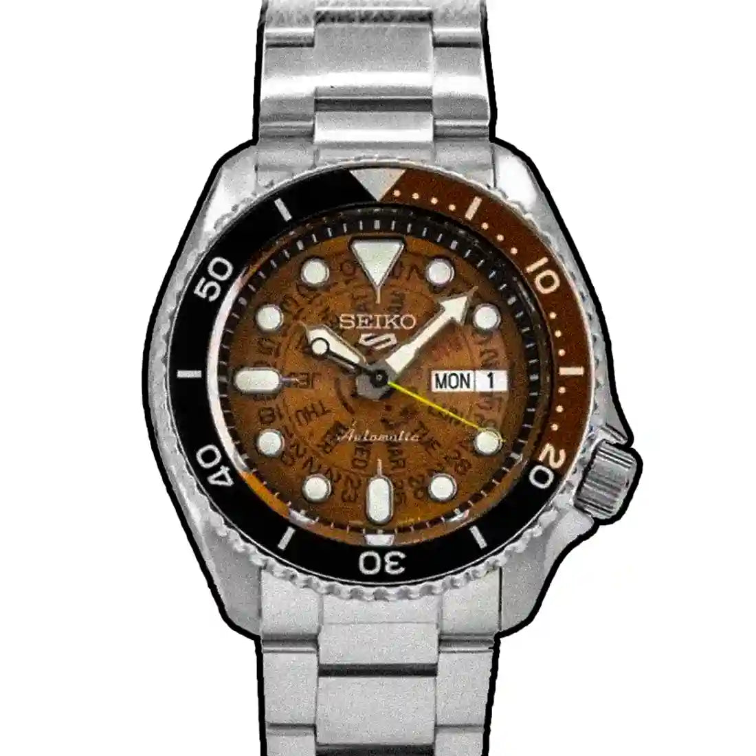 Seiko 5 Sports Automatik Orange