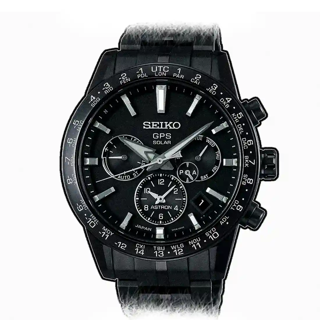 Seiko Astron GPS-Solar Schwarz