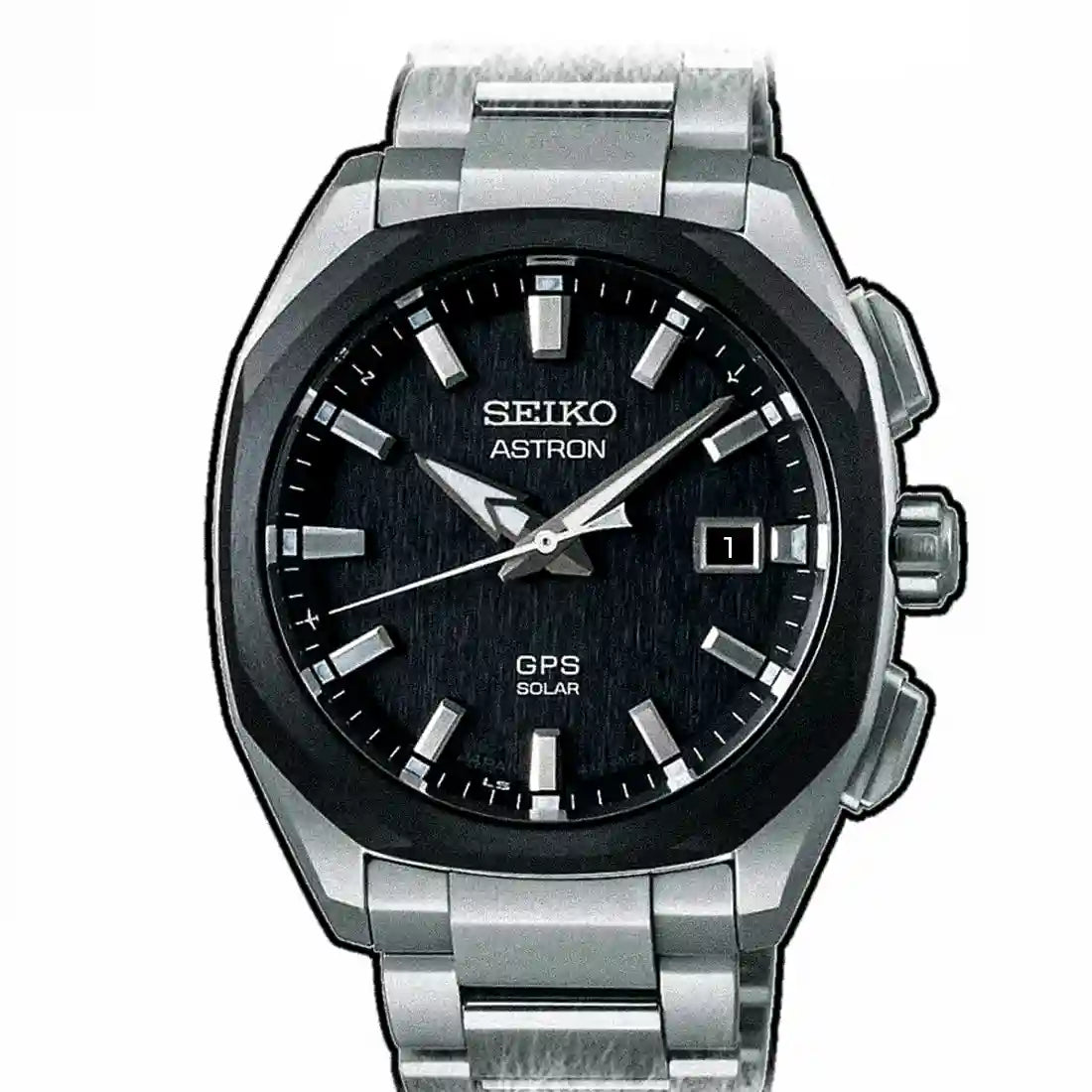 Seiko Astron GPS-Solar Schwarz