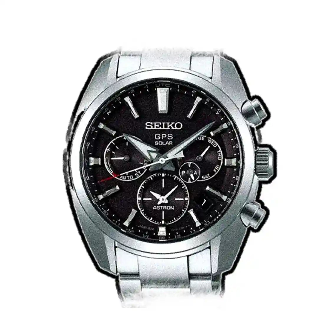 Seiko Astron Quarz Schwarz