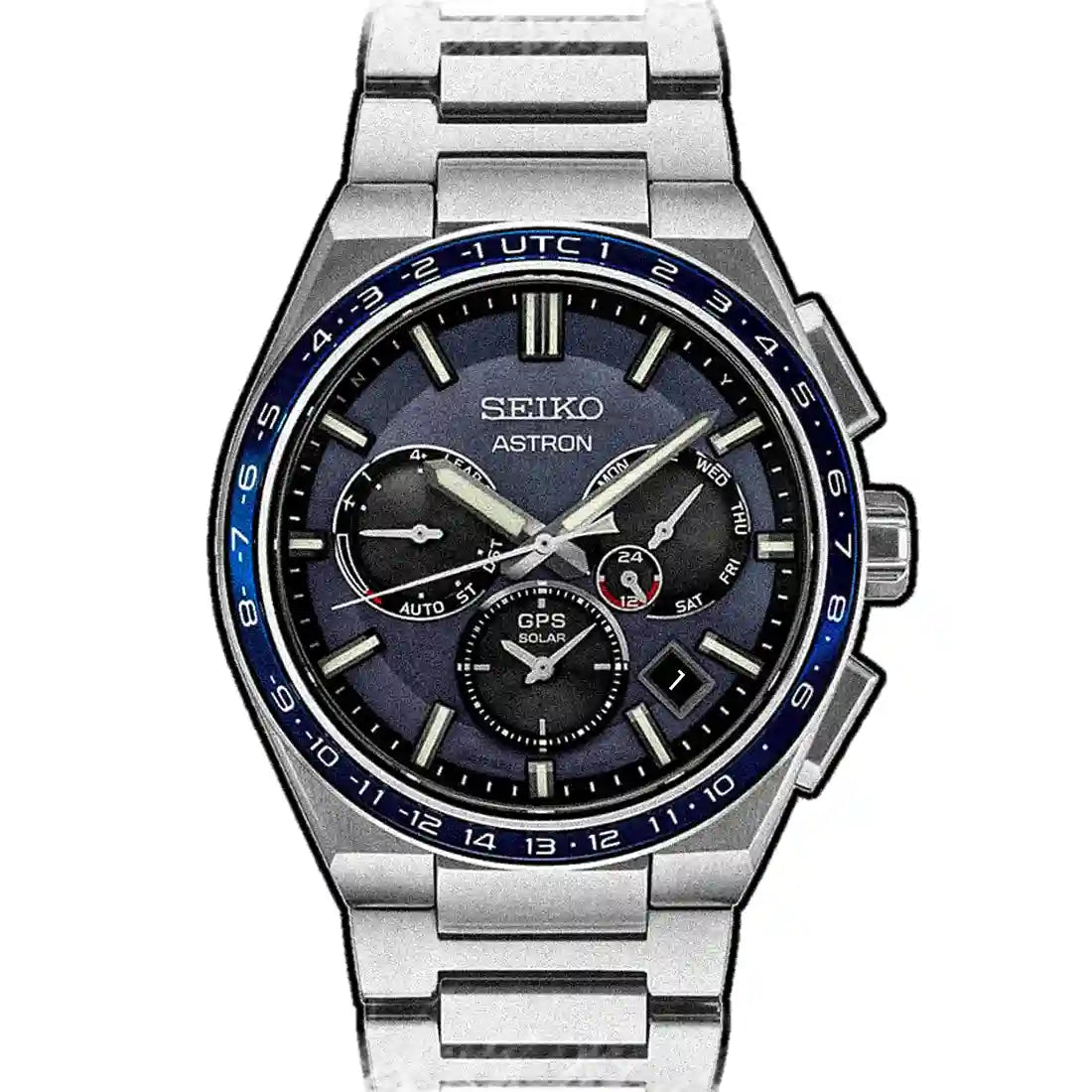 Seiko Astron GPS Solar Blue 43 mm
