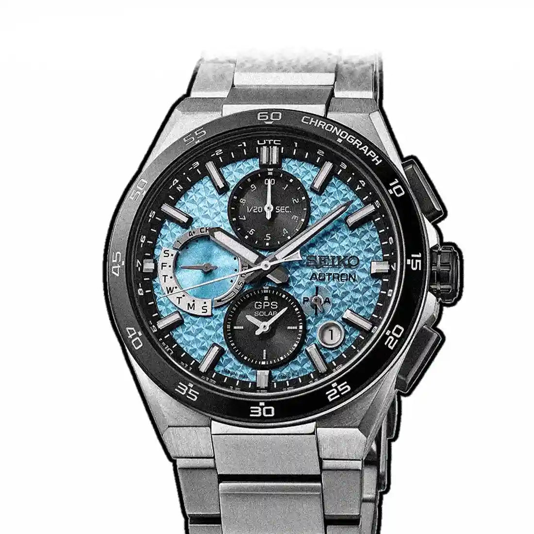 Seiko Astron GPS solar Blue 42mm