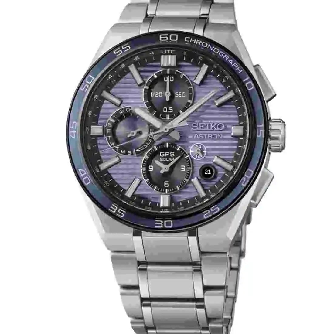 Seiko Astron Solar Silver 43mm