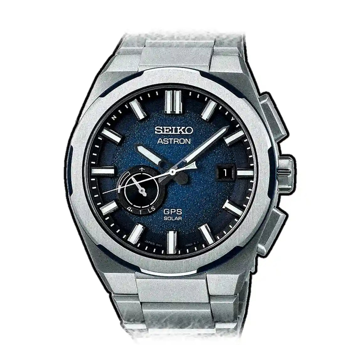 Seiko Astron GPS solar Blue 42mm