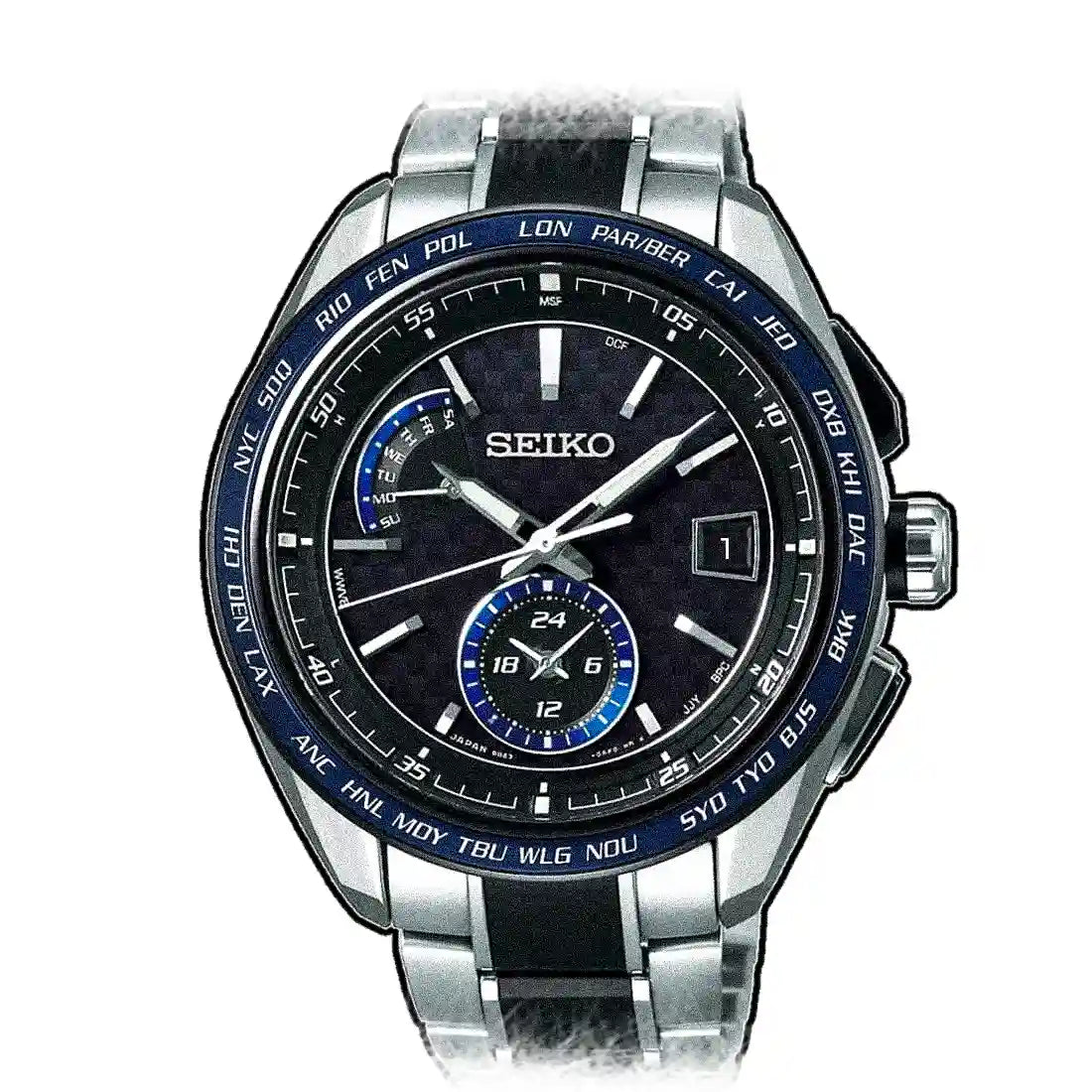 Seiko Brightz GPS-Solar Schwarz