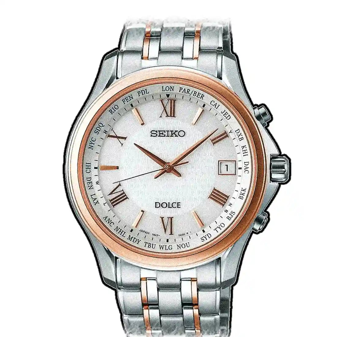 Seiko Dolce Quarz Weiß