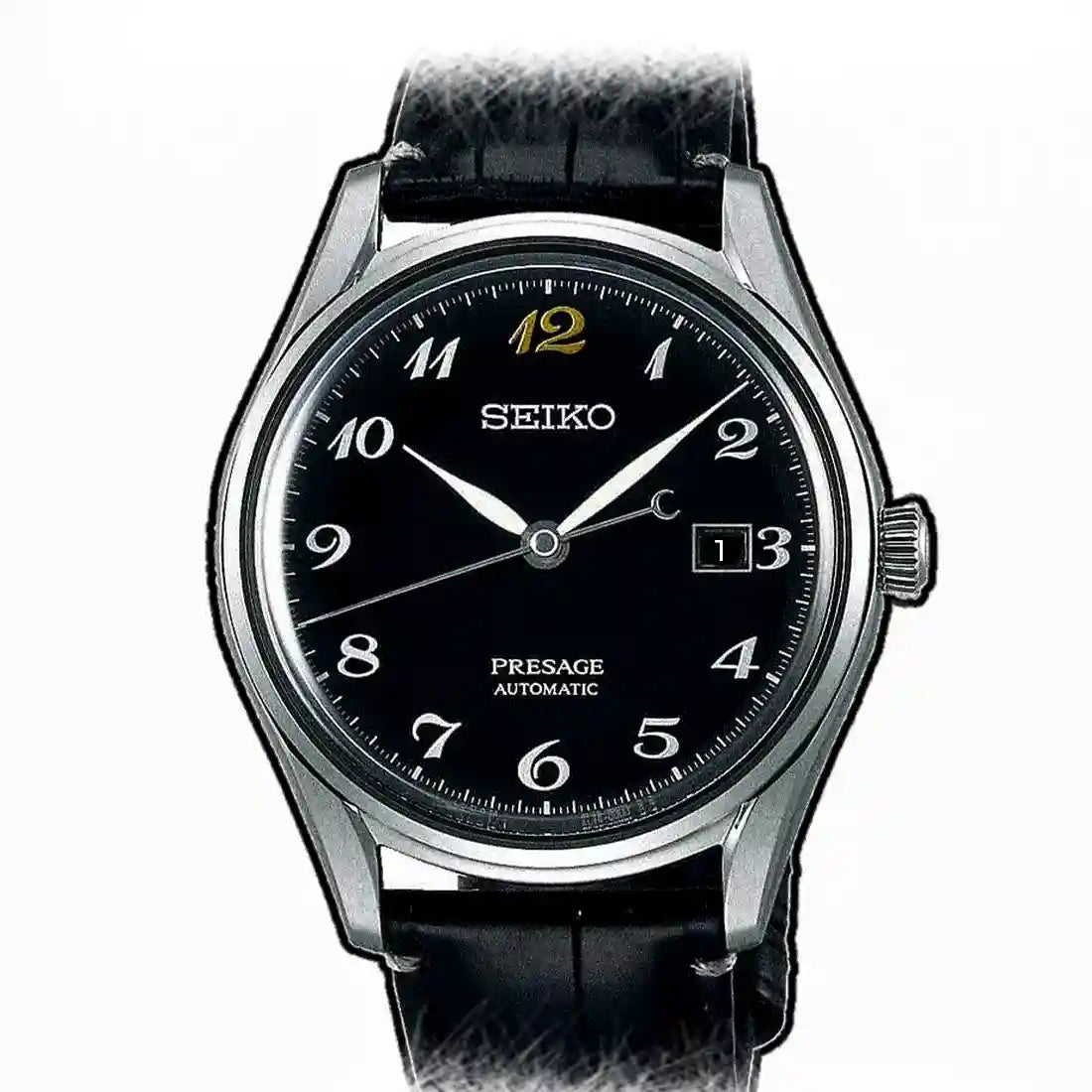Seiko Presage Automatik Schwarz