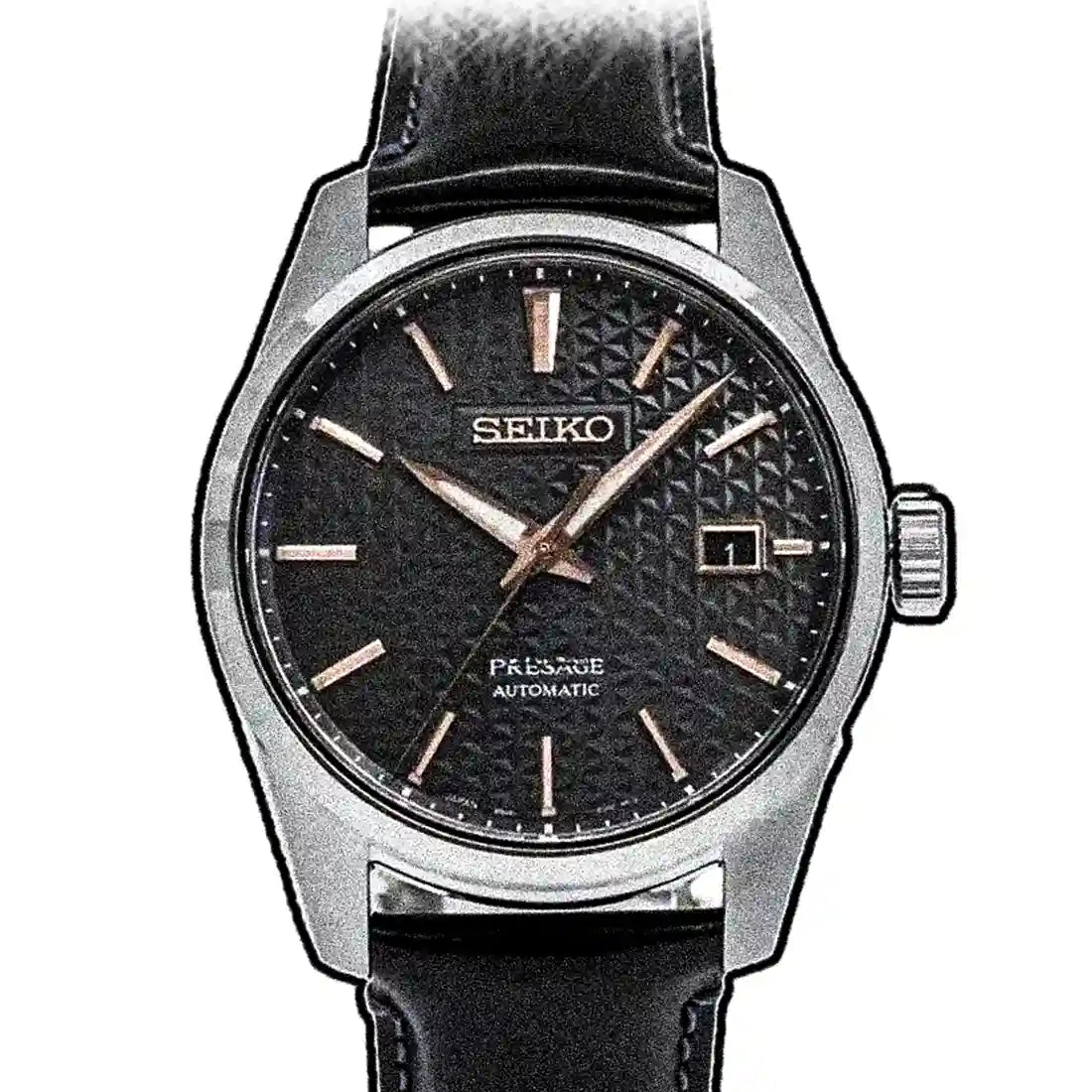 Seiko Presage Automatik Schwarz