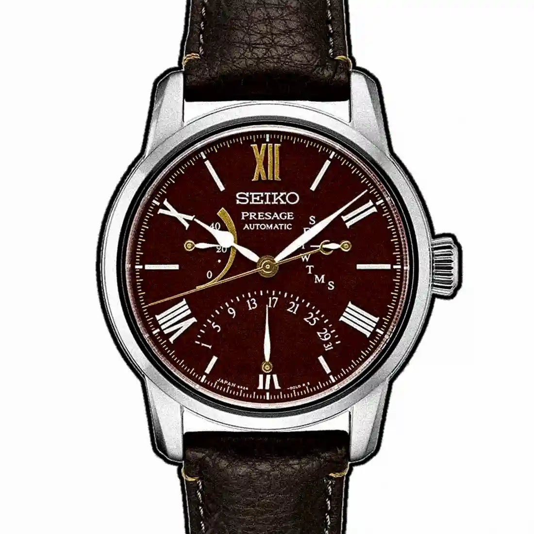 Seiko Presage Automatik Braun
