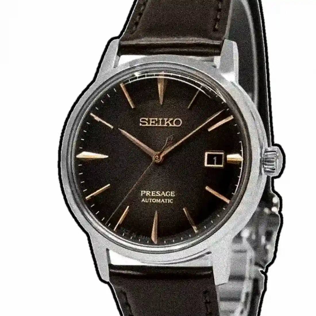 Seiko Presage Automatik Braun