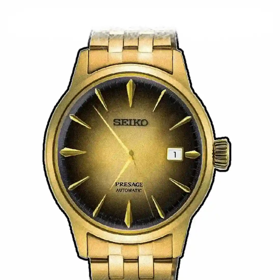 Seiko Presage Automatik Braun