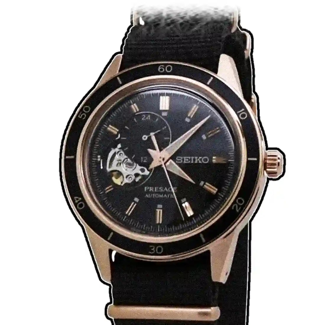 Seiko Presage Automatik Schwarz