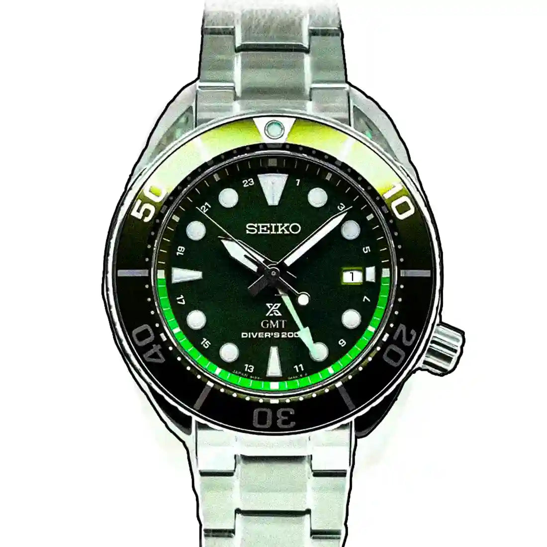 Seiko Prospex GPS-Solar Grün