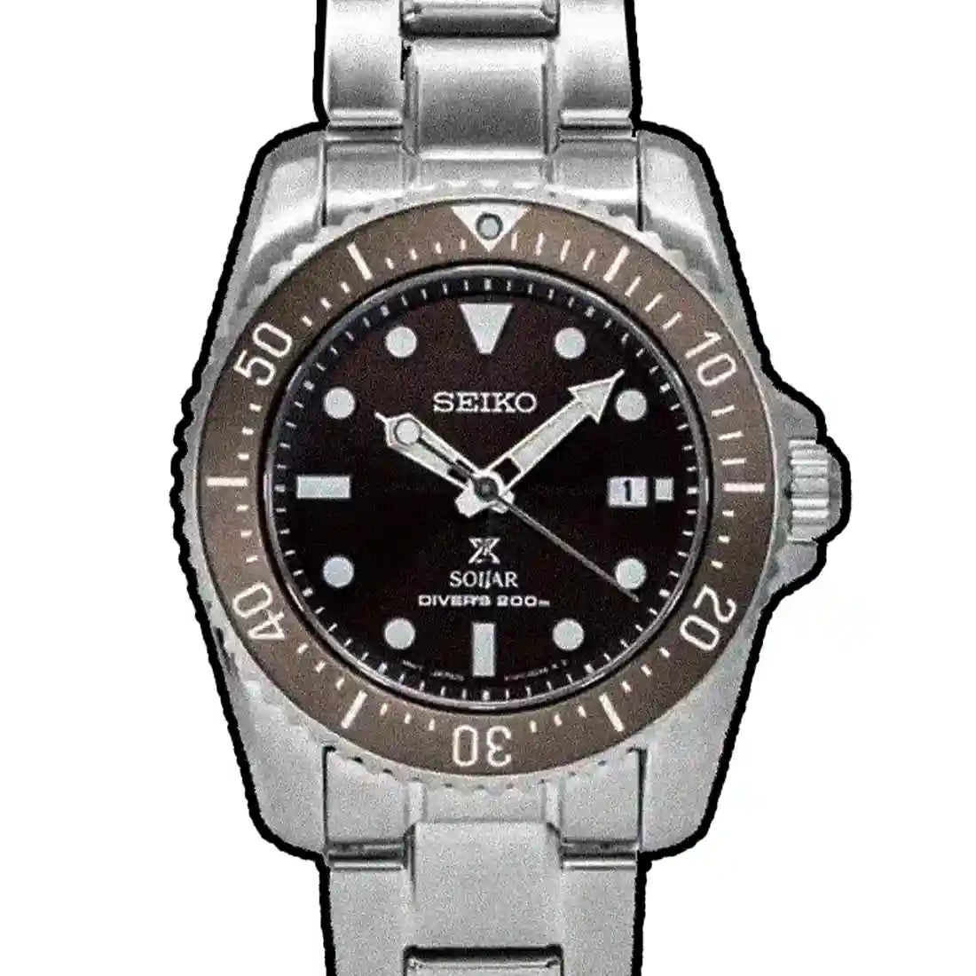 Seiko Prospex GPS Solar bruin 39 mm