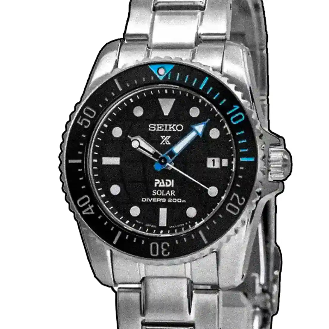 Seiko Prospex GPS Solar Zwart 39 mm