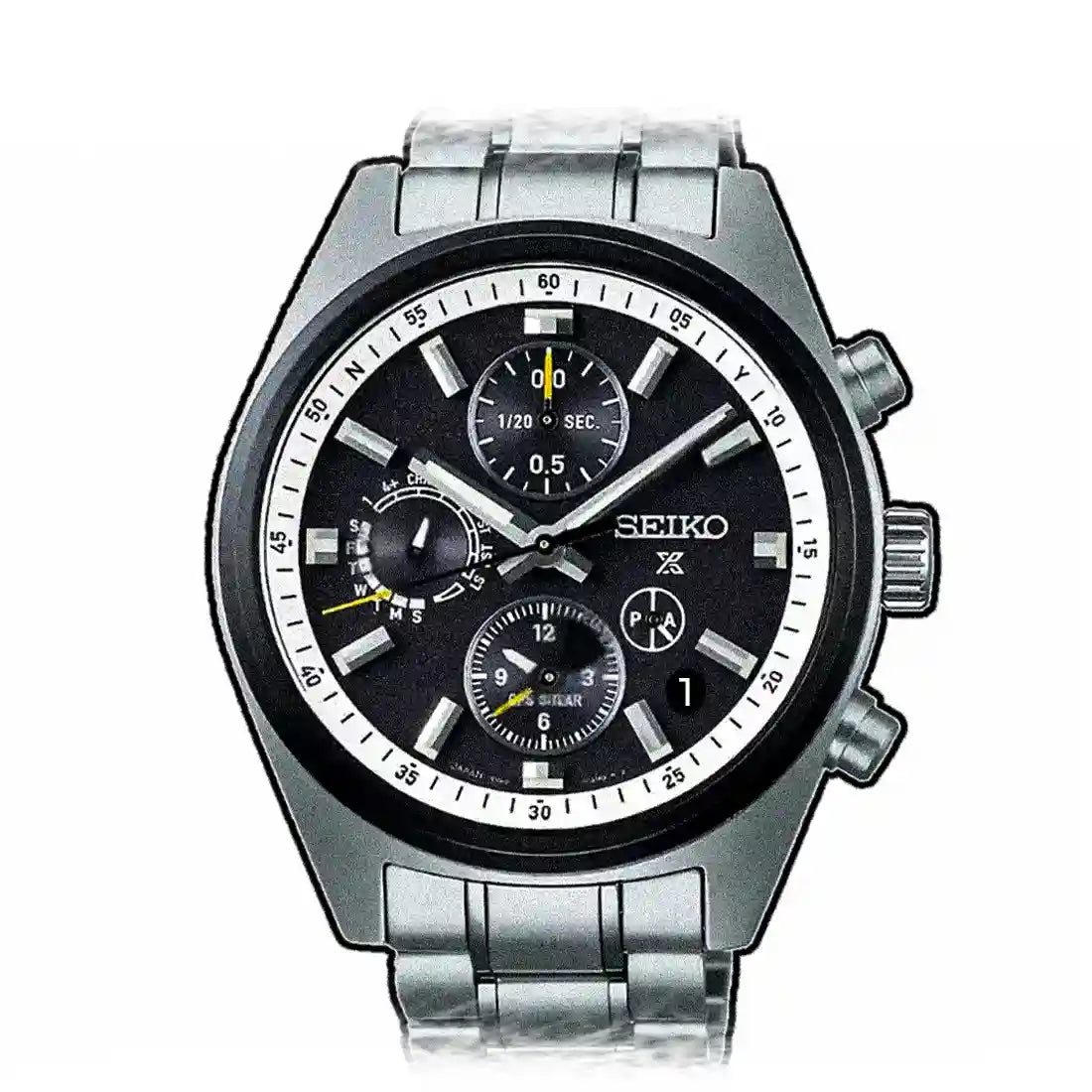 Seiko Prospex GPS solar Black 42mm