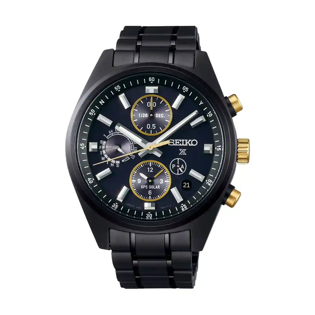 Seiko Prospex Quartz Black 42mm