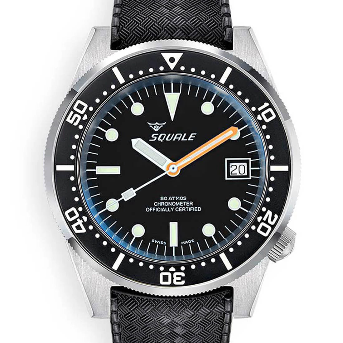 Squale 1521 Automatik Schwarz